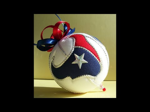 Making a Houston Texans Christmas Ornament