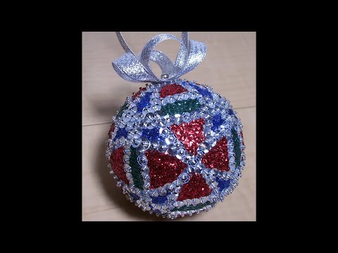 Making a Stained Glass Inspired Ornament